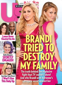 Brandi Glanville is to Adrienne Maloof what Godzilla is to Tokyo, apparently.
